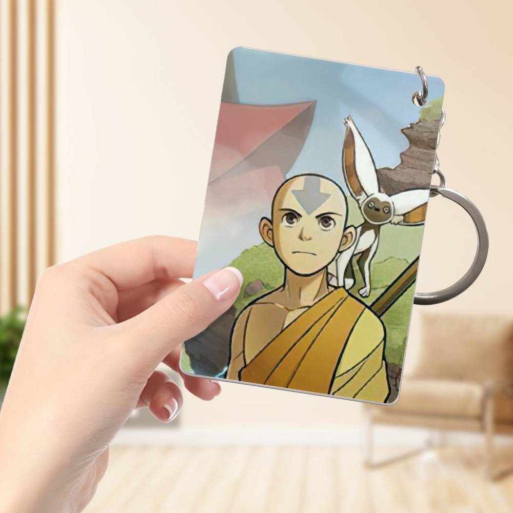 Amazoncom Avatar The Last Airbender Aang Bang Keychain  Clothing Shoes   Jewelry